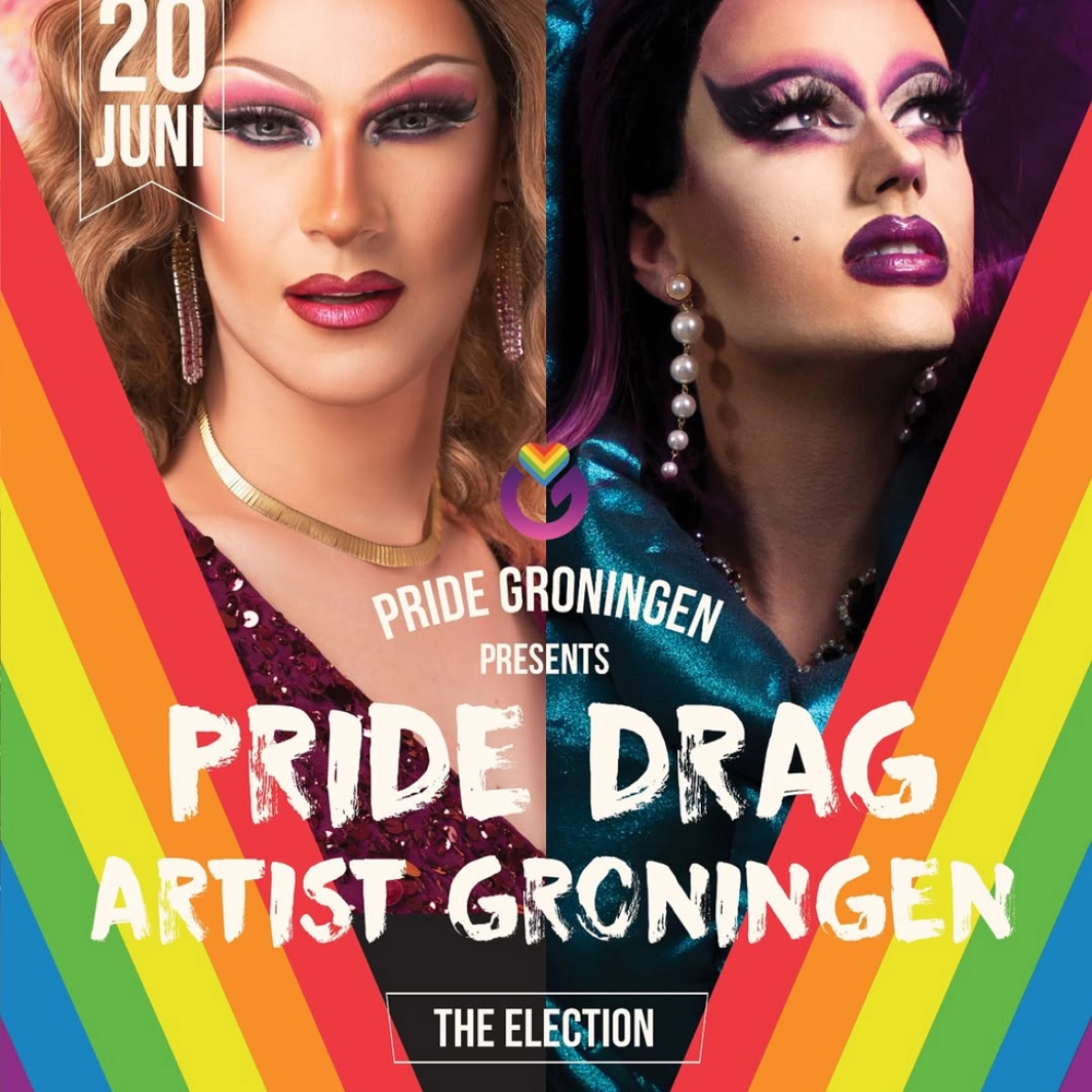 Pride Drag artist Groningen The election